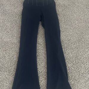 PINK Victoria's Secret Dark Blue Flare Pants